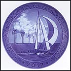 Sailing the North Sea Collector Plate by Sven Vestergaard MAIN