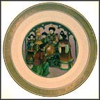 The Nightingale Collector Plate by Pauline Ellison MAIN