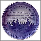 U. S. Bicentennial Collector Plate MAIN