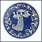 Oriental Mother Collector Plate by Kamma Svensson MAIN