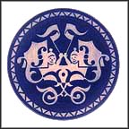 Twins Collector Plate by Arne Ungermann MAIN