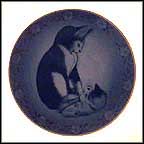 Mother Cat And Kittens Collector Plate by Sven Vestergaard MAIN