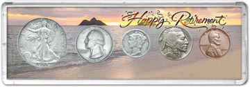 1934 Retirement Coin Gift Set THUMBNAIL
