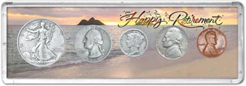 1938 Retirement Coin Gift Set THUMBNAIL