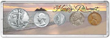 1940 Retirement Coin Gift Set THUMBNAIL