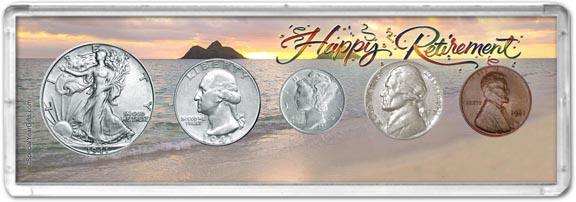 1941 Retirement Coin Gift Set LARGE