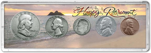 1949 Retirement Coin Gift Set MAIN