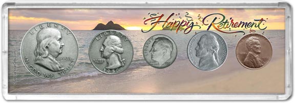 1950 Retirement Coin Gift Set MAIN