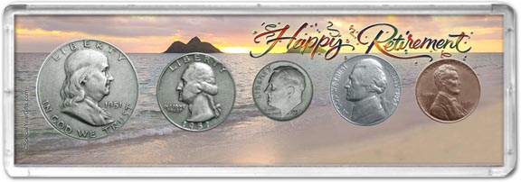 1951 Retirement Coin Gift Set MAIN