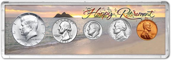 1965 Retirement Coin Gift Set MAIN