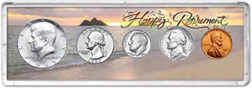 1965 Retirement Coin Gift Set THUMBNAIL