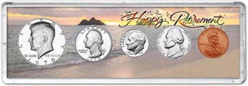 1970 Retirement Coin Gift Set THUMBNAIL