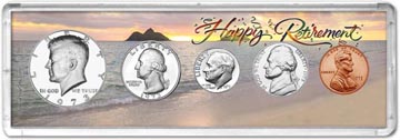 1973 Retirement Coin Gift Set THUMBNAIL