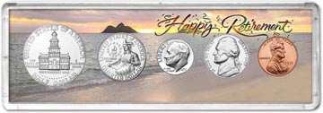 1975 Retirement Coin Gift Set THUMBNAIL