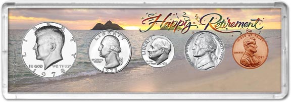 1978 Retirement Coin Gift Set MAIN