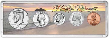 1980 Retirement Coin Gift Set THUMBNAIL