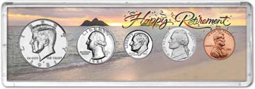 1981 Retirement Coin Gift Set THUMBNAIL