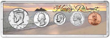1991 Retirement Coin Gift Set THUMBNAIL