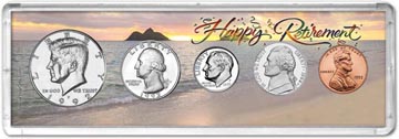 1992 Retirement Coin Gift Set THUMBNAIL