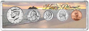 2004 Retirement Coin Gift Set THUMBNAIL