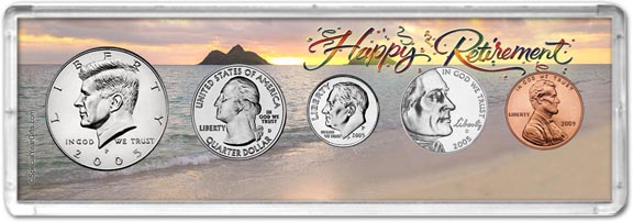 2005 Retirement Coin Gift Set MAIN