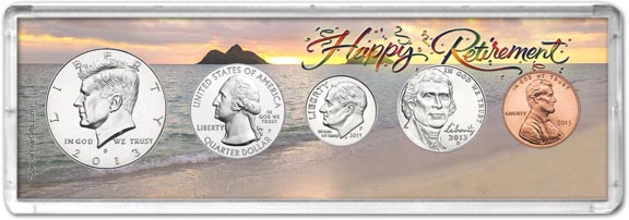 2013 Retirement Coin Gift Set MAIN