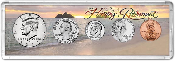 2017 Retirement Coin Gift Set LARGE