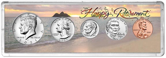 2021 Retirement Coin Gift Set LARGE