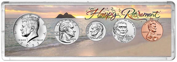 2022 Retirement Coin Gift Set LARGE