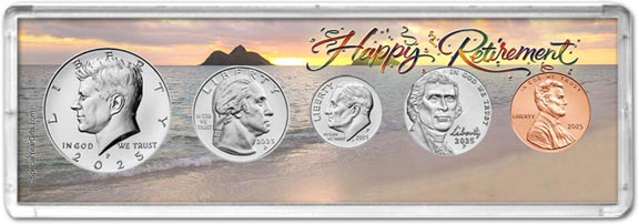 2025 Retirement Coin Gift Set LARGE