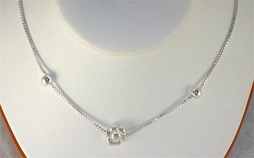 Sterling Silver Ankle Bracelet MAIN