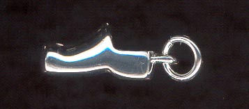 Sterling Silver Charm, Shoe MAIN