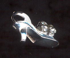 Sterling Silver Charm, Shoe MAIN