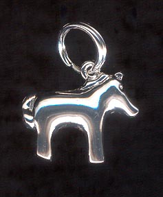 Sterling Silver Charm, Dog MAIN