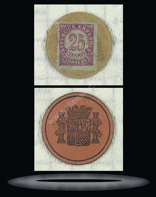 Spain Banknote, 15 Centimos, ND (1938), P#96R MAIN