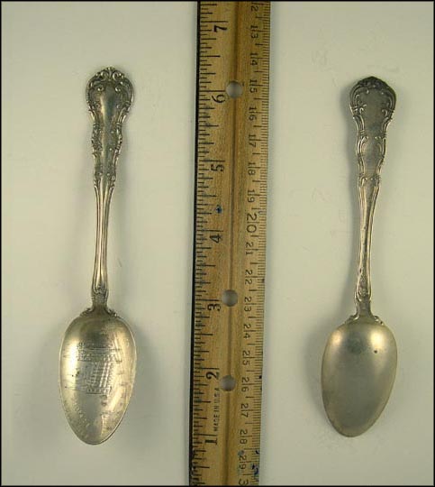Mormon Temple, Salt Lake City, Utah Souvenir Spoon MAIN