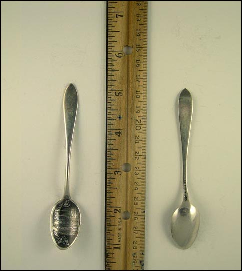 Mormon Temple, Salt Lake City, Utah Souvenir Spoon MAIN