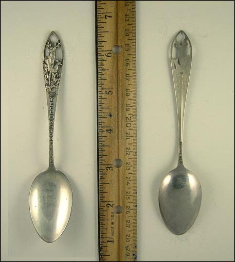 Yellowstone, Family of Deer, Wyoming Souvenir Spoon MAIN