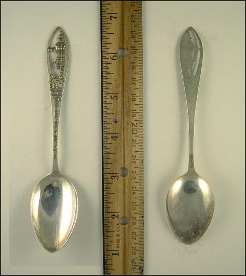 State Capitol, Cheyenne, Wyoming Souvenir Spoon MAIN