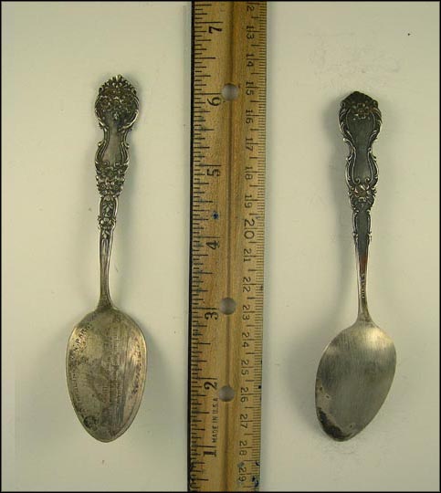 Yellowstone, Old Faithful Inn, Wyoming Souvenir Spoon MAIN