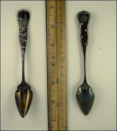 Building, Charleston, West Virginia Souvenir Spoon MAIN