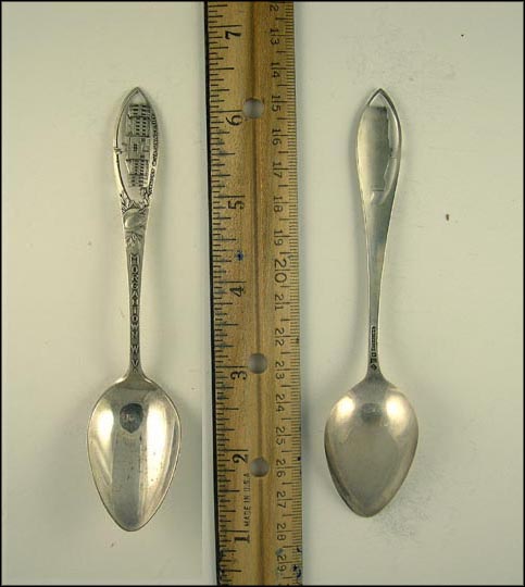 Armory West Virginia University, Morgantown, West Virginia Souvenir Spoon MAIN