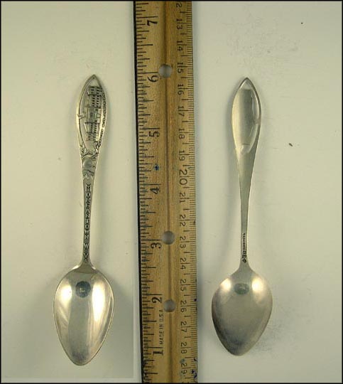 Armory West Virginia University, Morgantown, West Virginia Souvenir Spoon MAIN