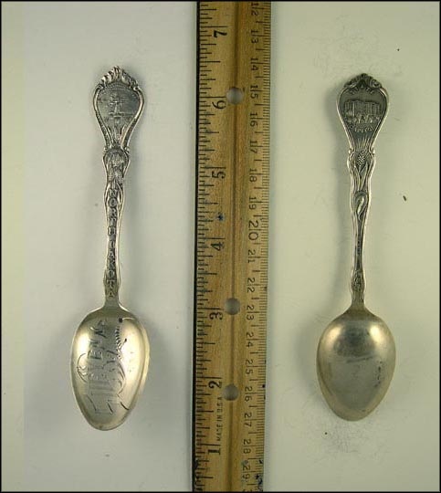 Wheat, Field, Sheyenne, North Dakota Souvenir Spoon MAIN