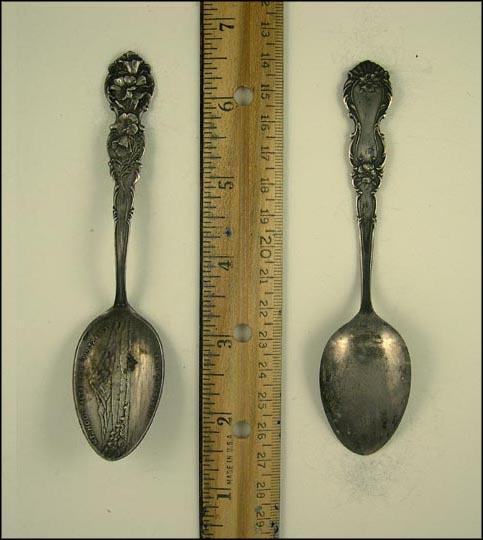 Mt. Hood, Floral, Portland, Oregon Souvenir Spoon MAIN