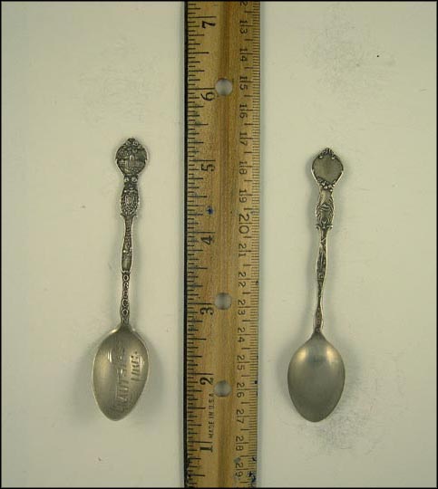 State Capitol, Rooster Rock, Grants Pass, Oregon Souvenir Spoon MAIN