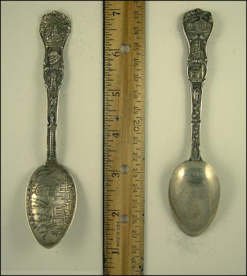 St. John's Church, R.E. Lee, Washington Monument, State Capitol...... Souvenir Spoon MAIN