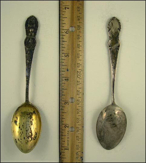 State Seal, Monticello Forest, Virginia Souvenir Spoon MAIN