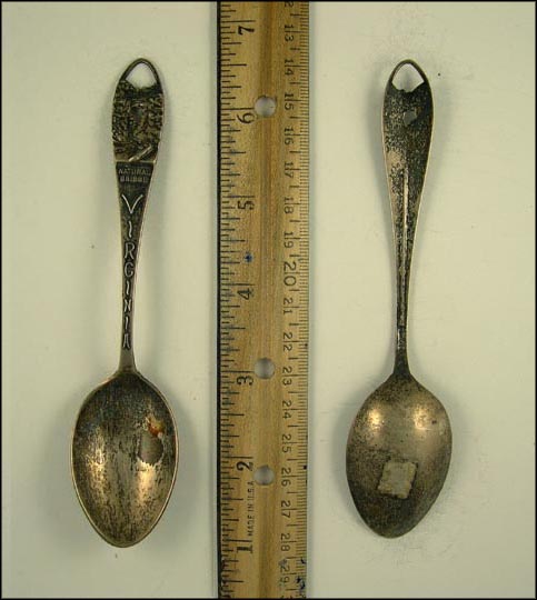 Natural Bridge, Virginia Souvenir Spoon MAIN