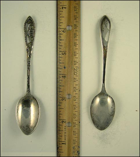 Home of Thomas Jefferson, Monticello, Charlottesville, Virginia Souvenir Spoon MAIN